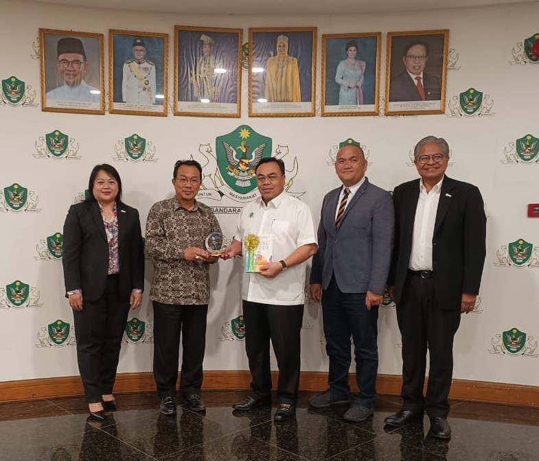 Courtesy Call on Tuan Haji Hilmy bin Haji Othman, New Kuching North City Commission Mayor